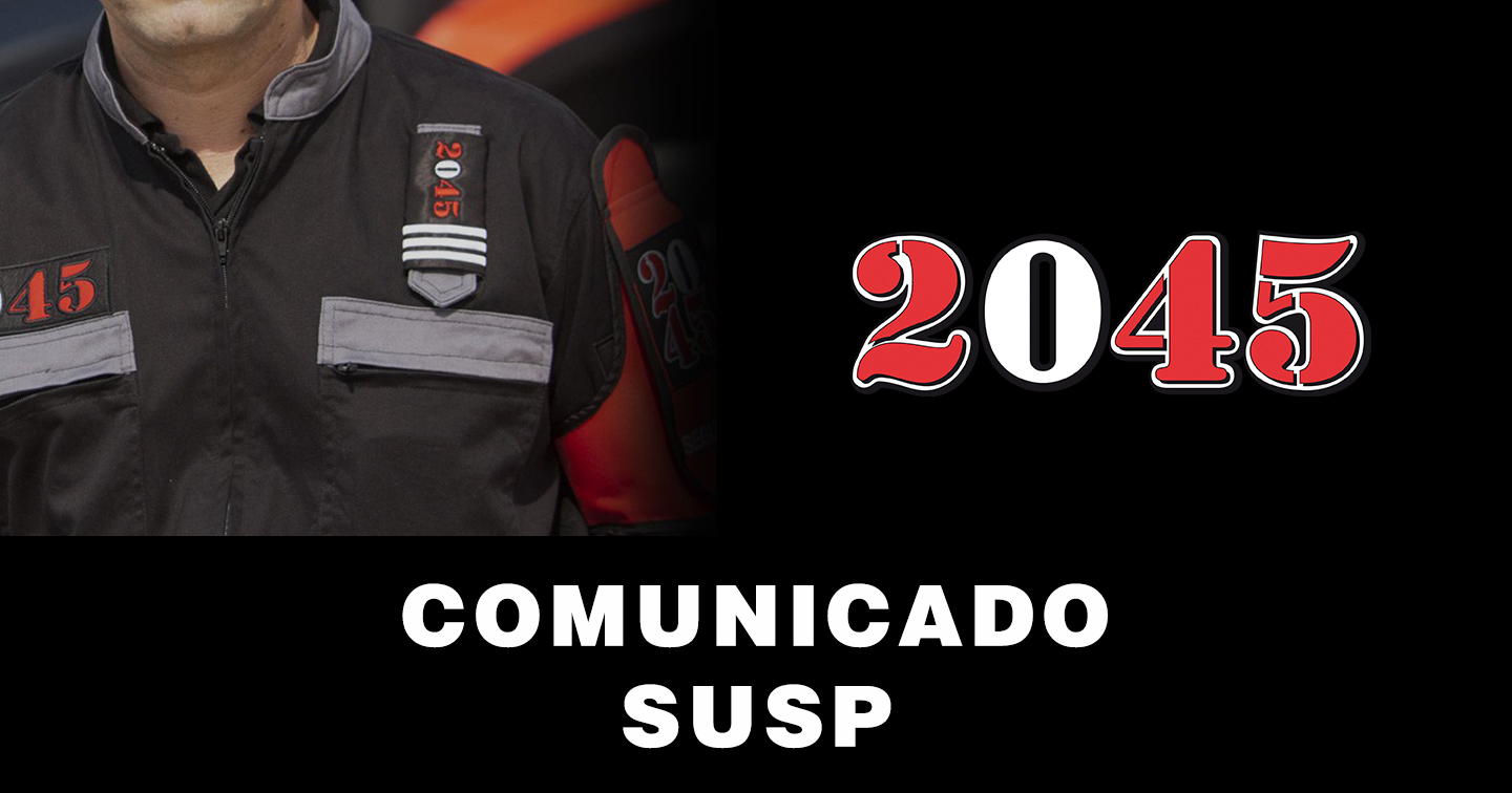 Comunicado a todos os vigilantes da 2045